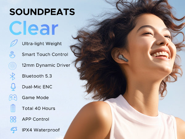 Soundpeats clear